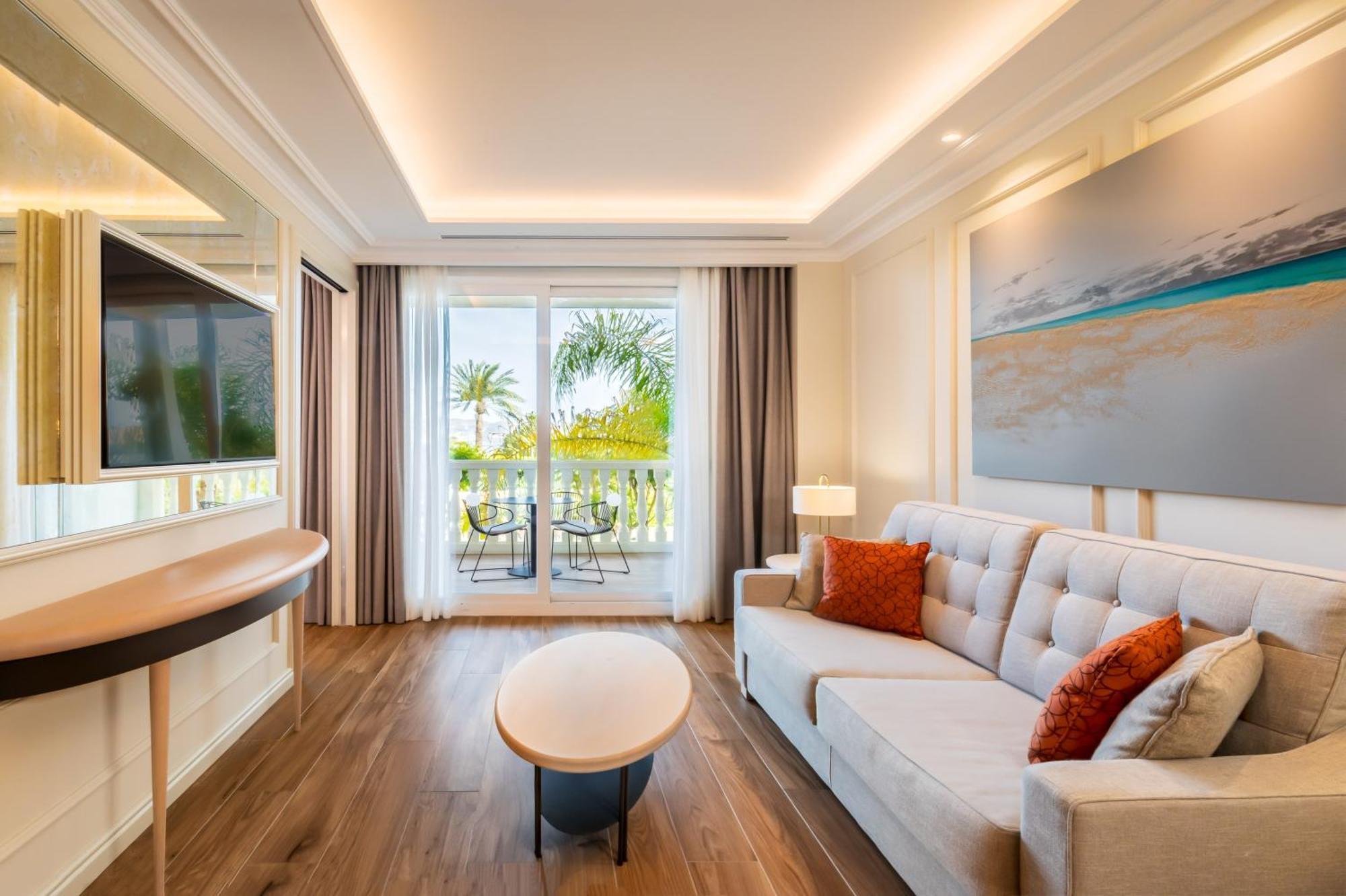 Barceló La Nucía Palms Exterior foto Living room